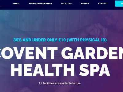 Covent Garden Health Spa – The Stable
